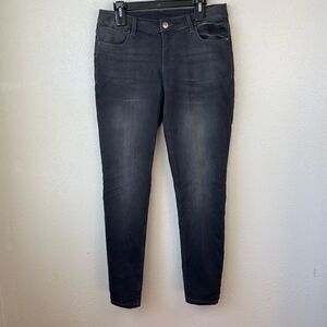 NWT JW Style Black Stretch Fit Jegging Jeans Size 10